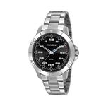 Relógio Mondaine Masculino Prata Feixo Metal Grande 99468