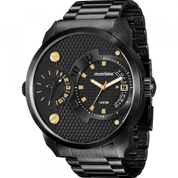 Relógio Mondaine Masculino Preto 78527GPMVPA7