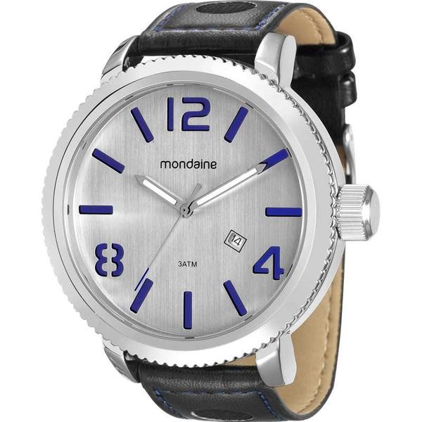 Relógio Mondaine Masculino Preto Urbano 94791G0MVNH1 Analógico 3 Atm Cristal Mineral