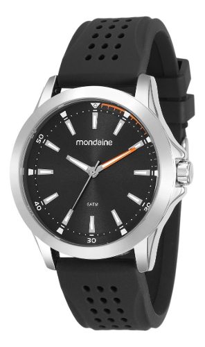 Relogio Mondaine Masculino Pulseira Borracha 99187g0mvni2