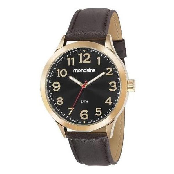 Relogio Mondaine Masculino pulseira de Couro Social 83410gpmvdh1