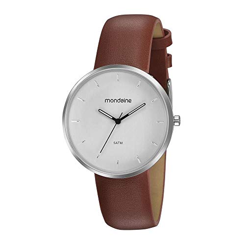 Relogio Mondaine Masculino Ref: 32137g0mvnh2 Minimalista Prateado