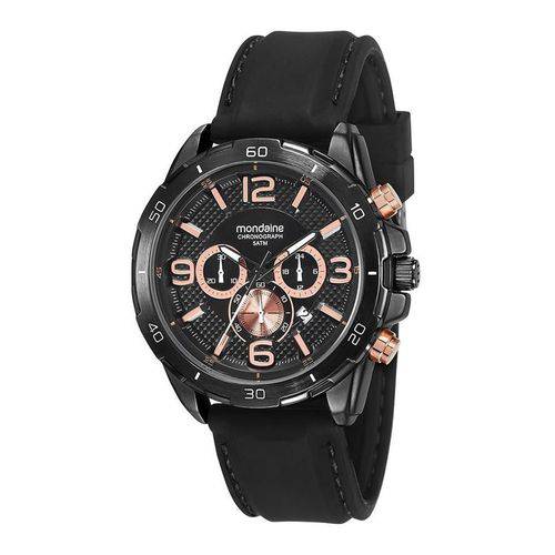 Relogio Mondaine Masculino Ref: 53633gpmvjh1 Casual Black