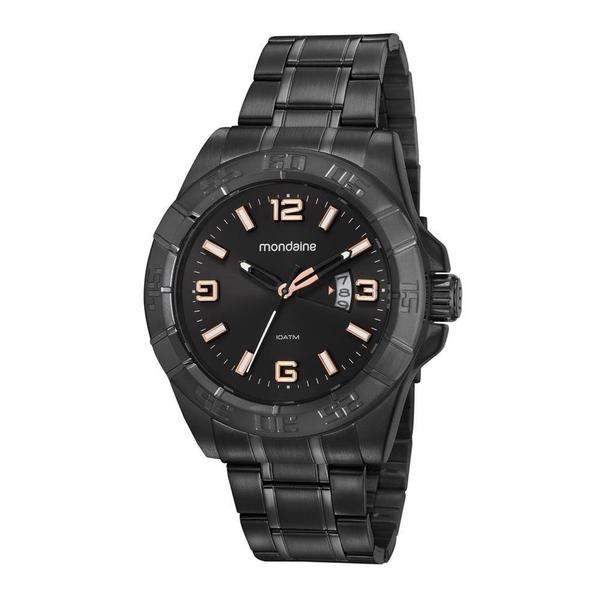 Relogio Mondaine Masculino Ref: 53915gpmvps2 Robusto Black