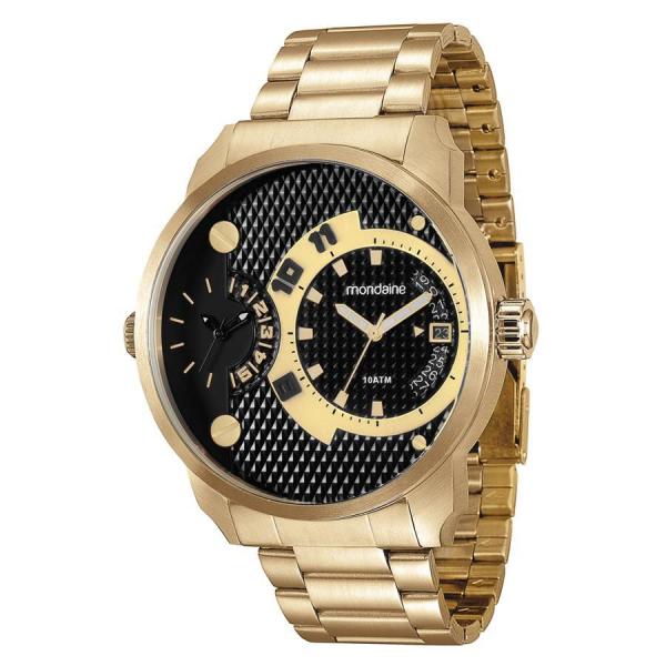 Relogio Mondaine Masculino Ref: 78527Gpmvda2 Big Case Dourado