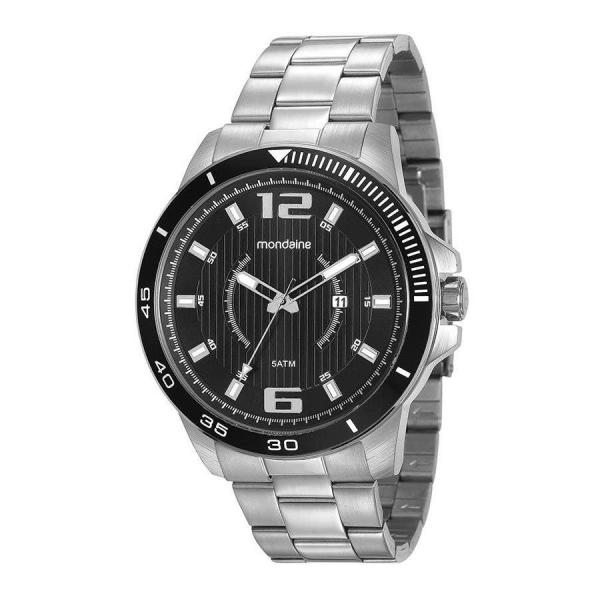 Relogio Mondaine Masculino Ref: 99283g0mvns2 Big Case Prateado