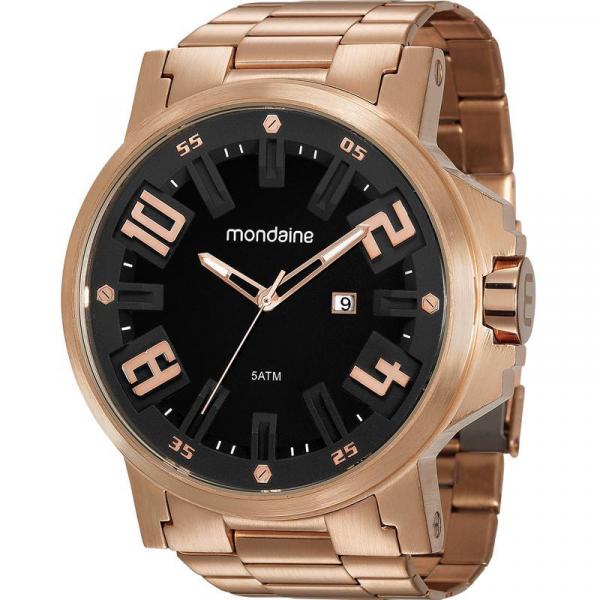 Relógio Mondaine Masculino Rosê 99233GPMVRS6