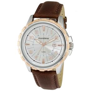 Relógio Mondaine Masculino Urbano 76257G0MBNH1. Analógico e Calendário. Pulseira de Couro