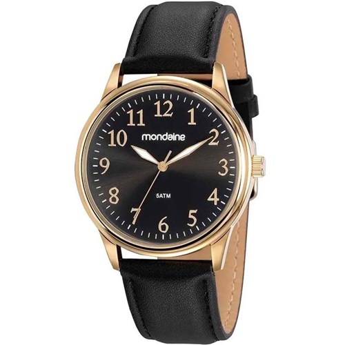 Relógio Mondaine Masculino Vintage Preto - 83470GPMVDH2