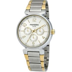 Relógio Mondaine Moda 94299GPMGBS2. Vidro Cristal Mineral. Resistente à Água 50M