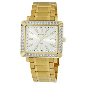 Relógio Mondaine Moda Feminino 76206LPMEDE2 Analógico Caixa de Metal e Pulseira de Aço