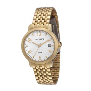 Relógio Mondaine Moda Feminino 78426LPMBDA1 Analógico e Calendário Resistente à Água 50M