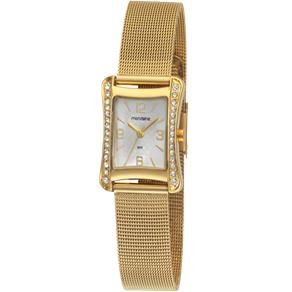 Relógio Mondaine Moda Feminino 83151LPMNDE1 Vidro Cristal Mineral