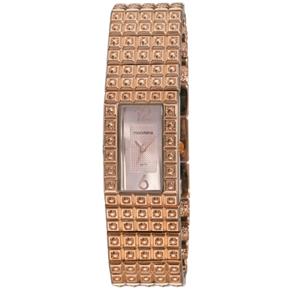 Relógio Mondaine Moda Feminino Rosê 62006LPMFRM2 Vidro Cristal Resistente à Água 30M