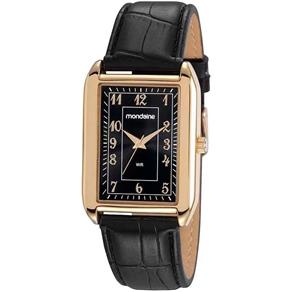 Relógio Mondaine Quadrado Vintage Preto - 83471GPMVDH1