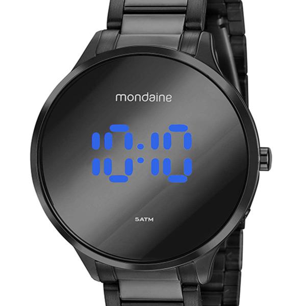 Relógio Mondaine Redondo Digital 32060LPMVPE3 Preto