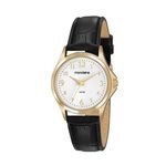 Relógio Mondaine Vintage Dourado E Preto Pul Couro Pr Ref:83474lpmvdh1