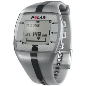 Relógio Monitor Cardíaco Polar Ft4 - Prata