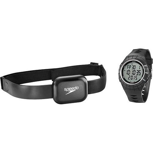 Relógio Monitor Cardíaco Speedo 66002G0EMNP1 Masculino Preto