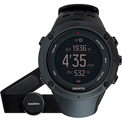 Relógio Monitor Cardíaco Suunto AMBIT3 Peak Preto