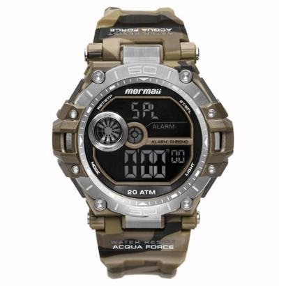 Relógio Mormaii Acqua Force 53mm Borracha Masculino