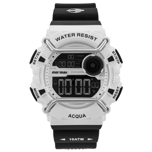 Relógio Mormaii Digital Acqua Action Monxb8b Branco