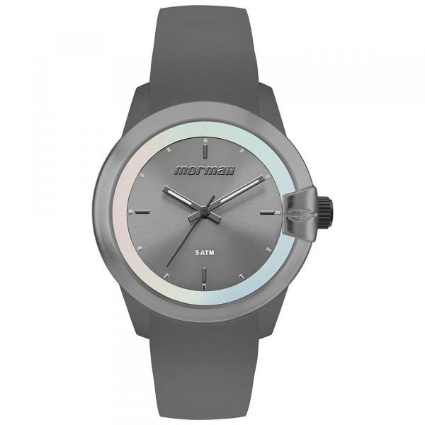 Relógio Mormaii Feminino Maui MO2035JK/8P Silicone Cinza