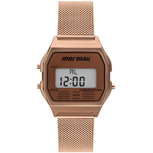 Relógio Mormaii Feminino Vintage Digital Rosé MOJH02BC/4L