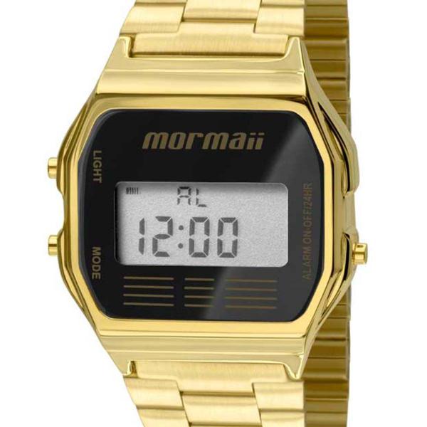 Relógio Mormaii Feminino Vintage Mojh02ab/4p Digital Dourado