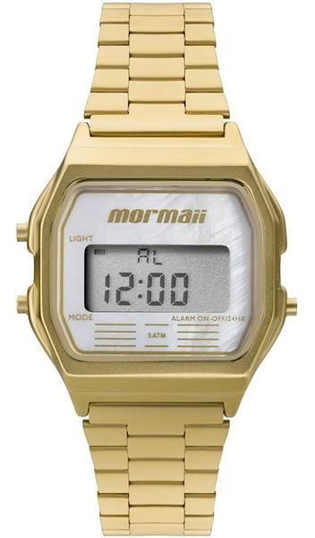 Relógio Mormaii Feminino Vintage Mojh02as/4b Digital Dourado