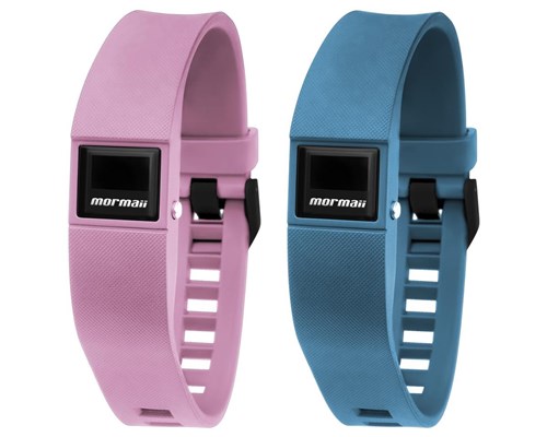 Relógio Mormaii Fit Digital Mobo3970/8A Troca Pulseira Rosa e Azul