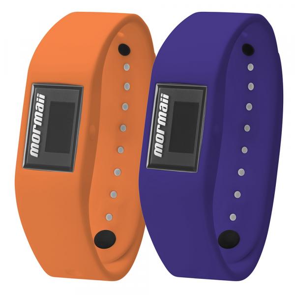 Relógio Mormaii Fit + Wristband Troca Pulseira MO3398A/8L