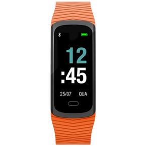 Relógio Mormaii Fitgps Unissex Mob3ac/8l Digital Gps Laranja