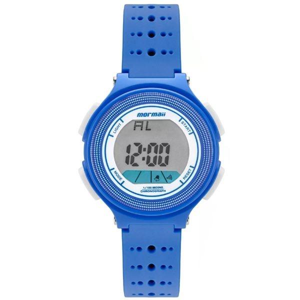 Relógio Mormaii Infantil Digital Azul/Branco Mo0974/8a