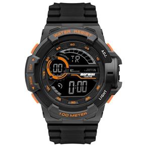 Relógio Mormaii Masculino Acqua Wave Mo3660Ae Preto Laranja