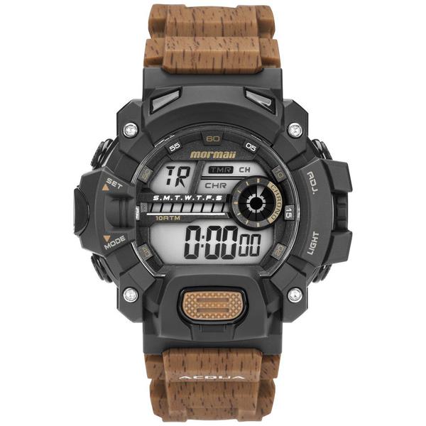 Relógio Mormaii Masculino Acqua Wood Mo1132ah/8m