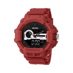 Relógio Mormaii Masculino Anadigitalmoad1105a/8r Vermelho