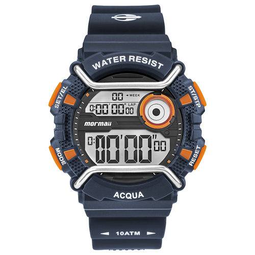 Relógio Mormaii Masculino Digital Azul Monxe/8l