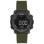 Relógio MORMAII masculino digital borracha verde MO0700AD/8V