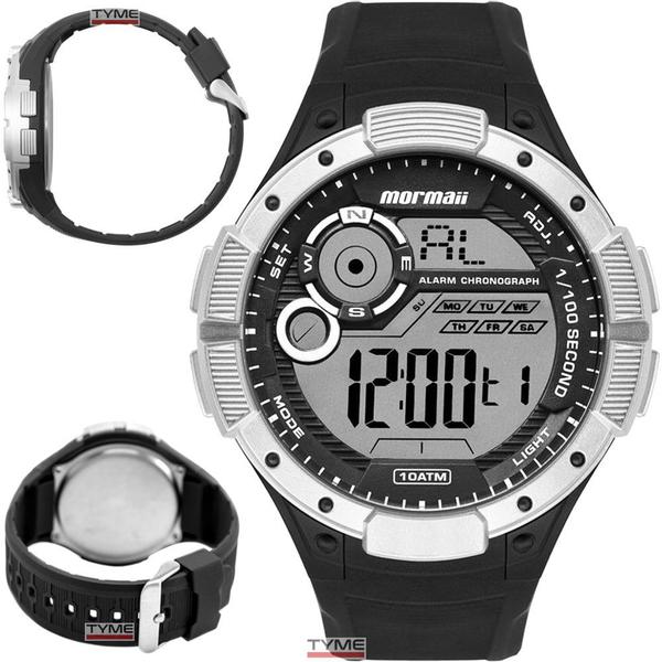 Relógio Mormaii Masculino Digital MO1590AA/8K Wave