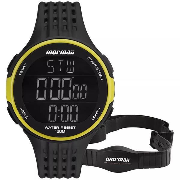 Relógio Mormaii Masculino Digital Monitor Cardíaco Mo11559aa/8v