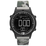 Relógio MORMAII masculino digital silicone camuflado MOW13901G/8C