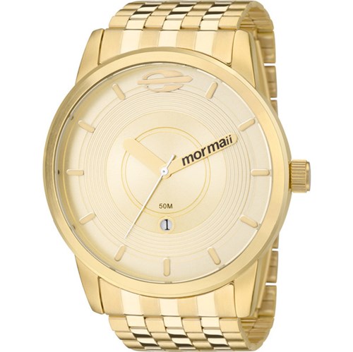 Relógio Mormaii Masculino Dourado MO2115AC/4D