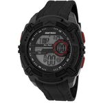 Relógio Mormaii Masculino Mo1077ab/8r Preto/vermelho