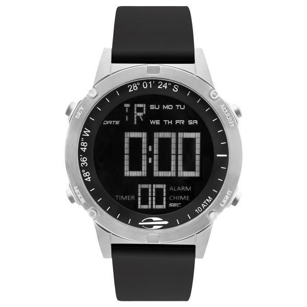 Relógio Mormaii Masculino Pro Prata MOW13901D2P