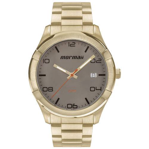 Relógio Mormaii Masculino Raízes Dourado Mo2415af/4c