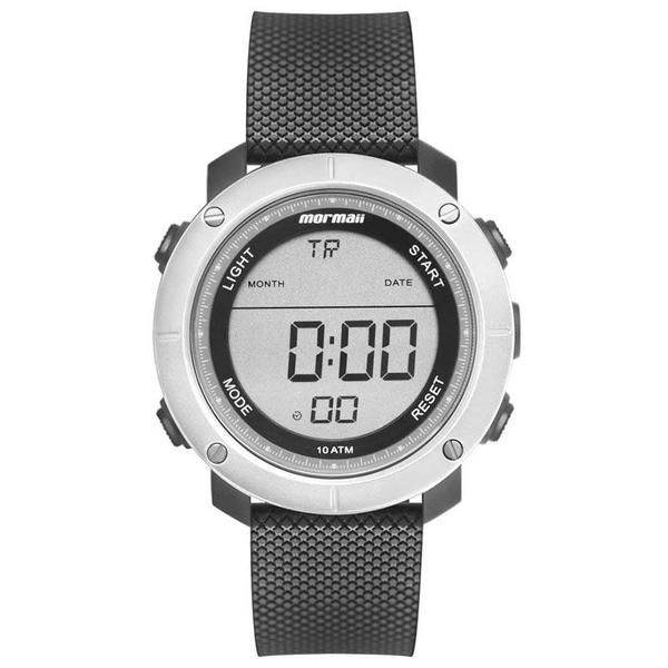 Relógio Mormaii Masculino Ref: Mo0700ab/8c Digital Wave Prata