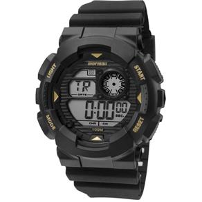 Relógio Mormaii Masculino Wave Mo3415a/8p Preto Oferta