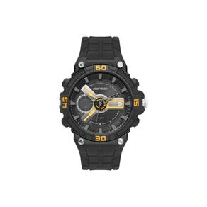 Relógio Mormaii Masculino Wave Preto com Amarelo Moy120Ab/8Y