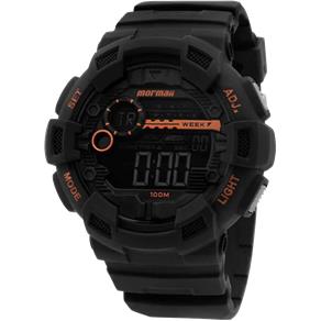 Relógio Mormaii MO935A/8L Alarme Calendário Cronômetro Timer Dual Time Resistente à Água 100M